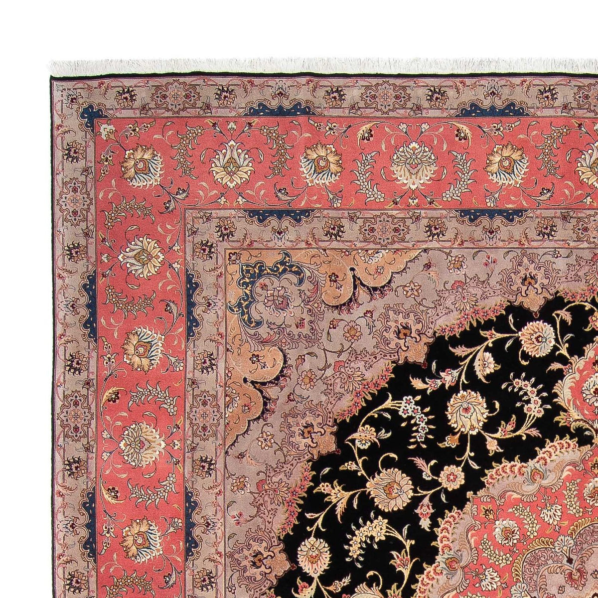 Tabriz - 50 Raj Tæppe 290x300cm - Persisk tæppe