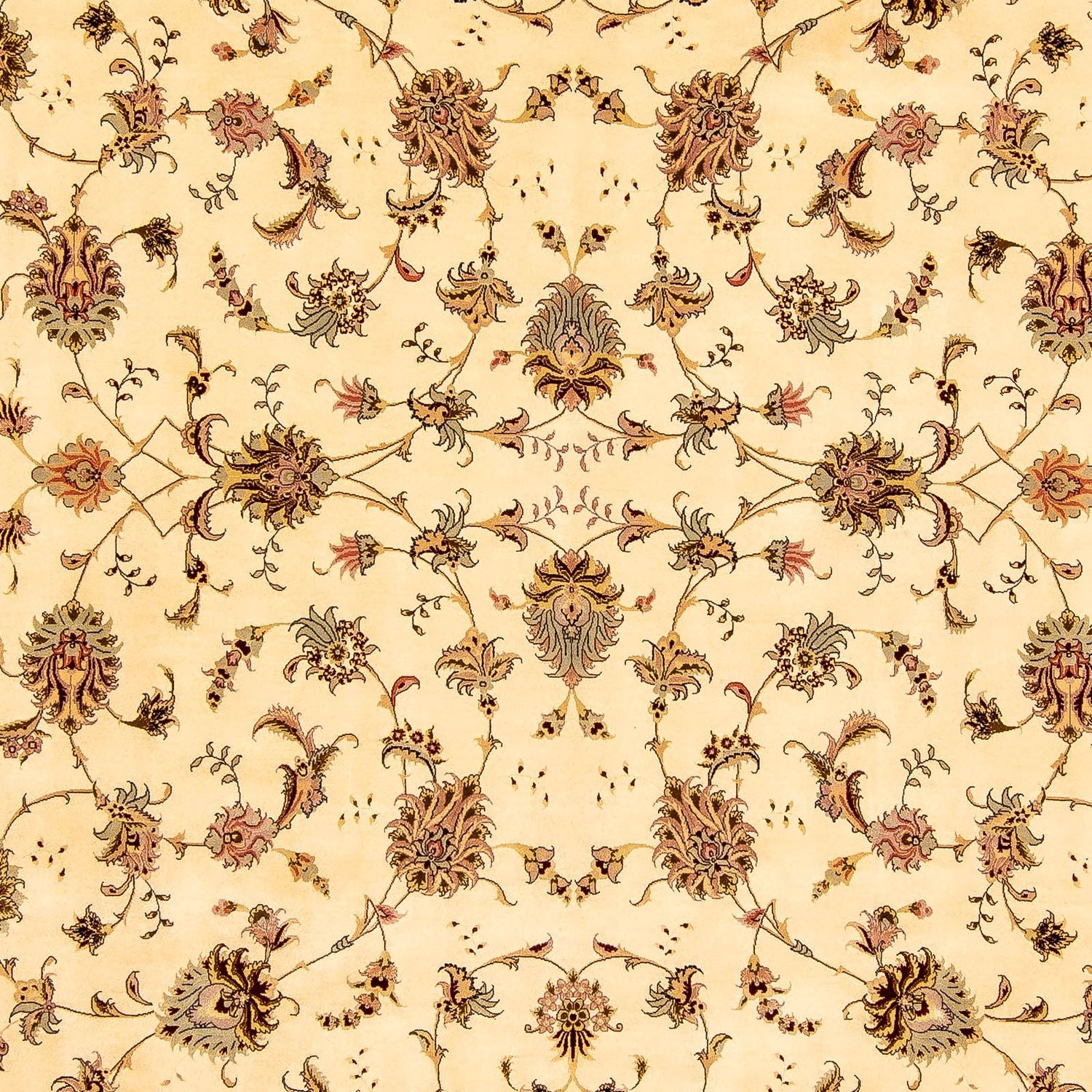 Persisk tæppe - Tabriz - Royal - 368 x 250 cm - beige