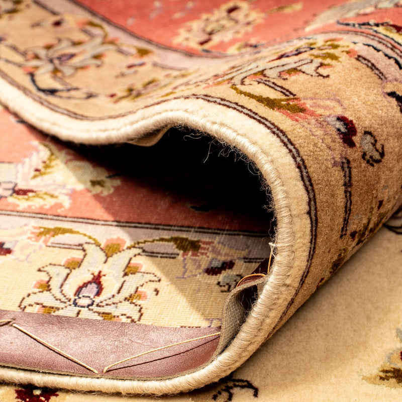 Persisk tæppe - Tabriz - Royal - 368 x 250 cm - beige
