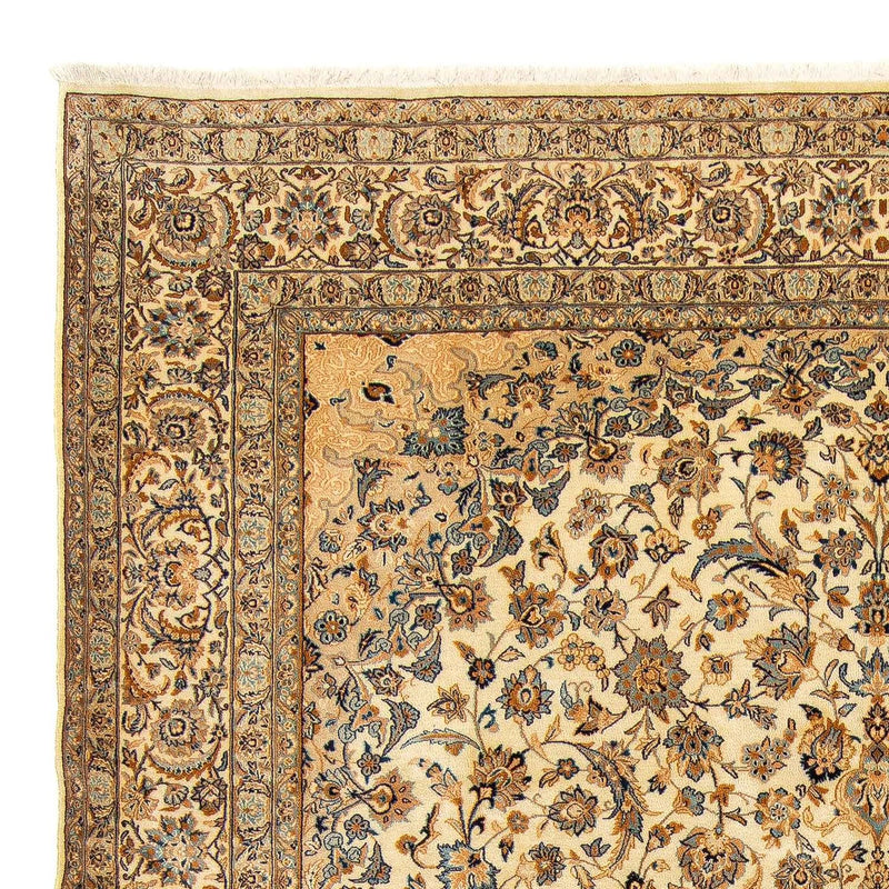 Vintage tæppe - 396 x 308 cm - beige