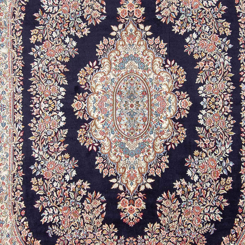 Persisk tæppe - Royal - 398 x 292 cm - mørkeblå