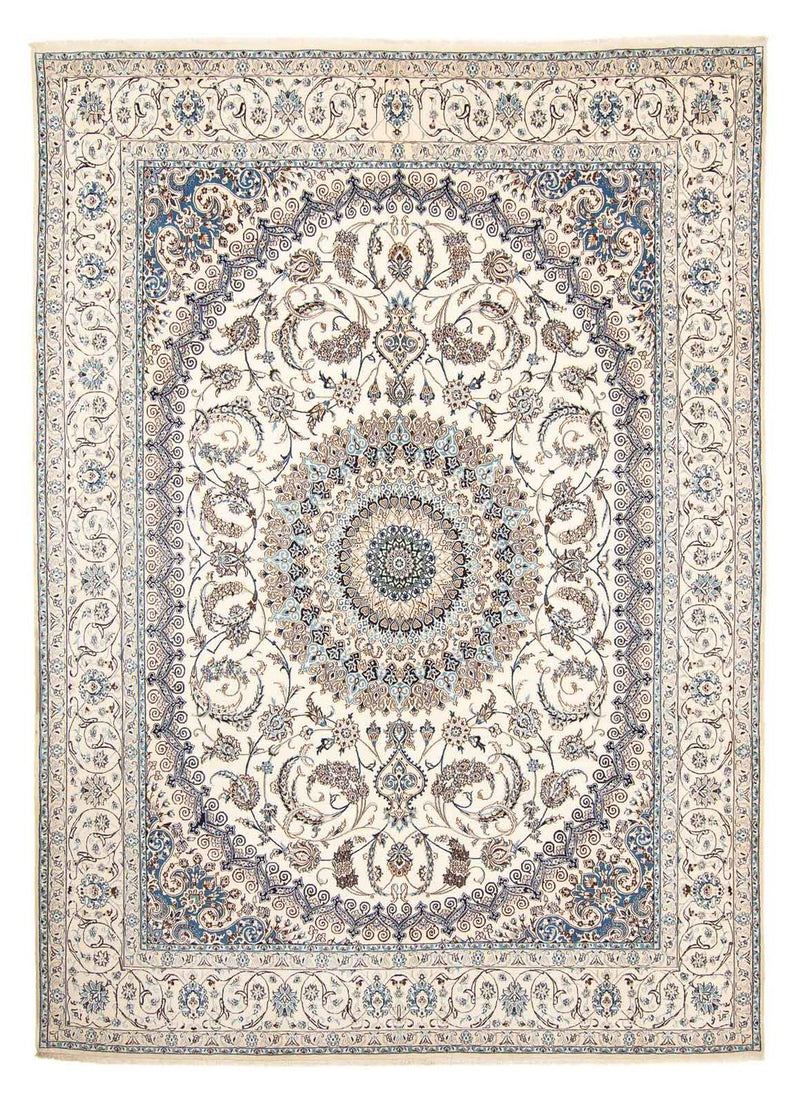 Persisk tæppe - Nain - Premium - 402 x 291 cm - beige