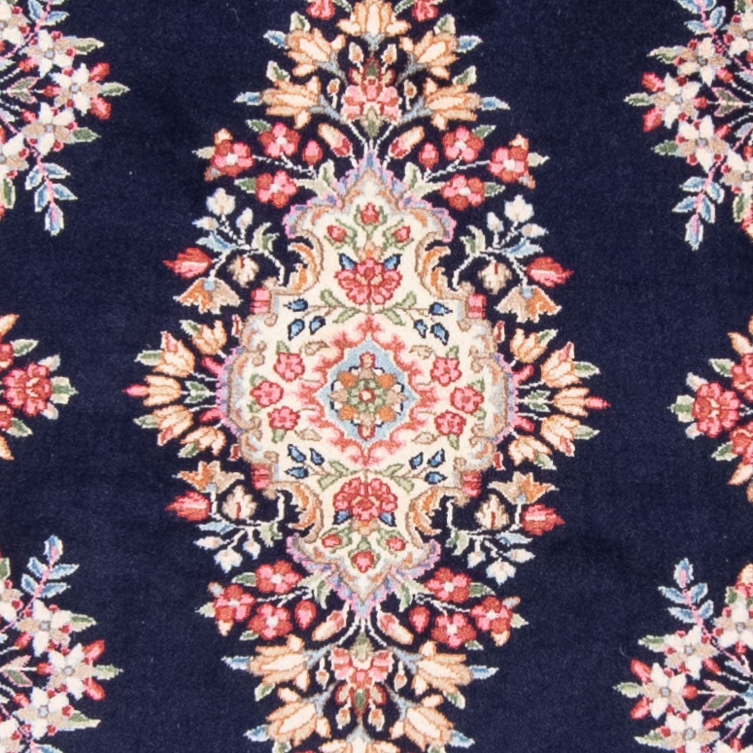 Løber Persisk tæppe - Royal - 407 x 96 cm - mørkeblå