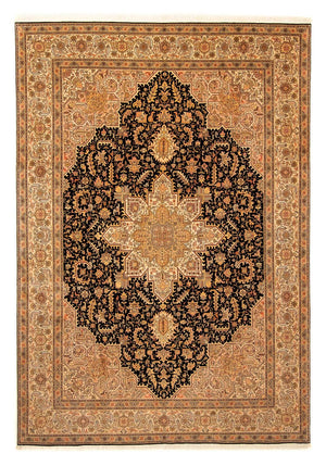 Persisk tæppe - Tabriz - Royal - 360 x 254 cm - lys brun