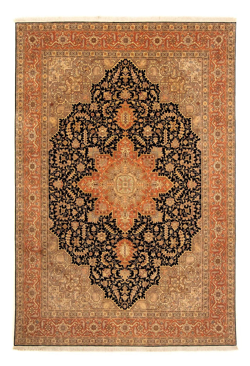 Persisk tæppe - Tabriz - Royal - 348 x 248 cm - lys brun