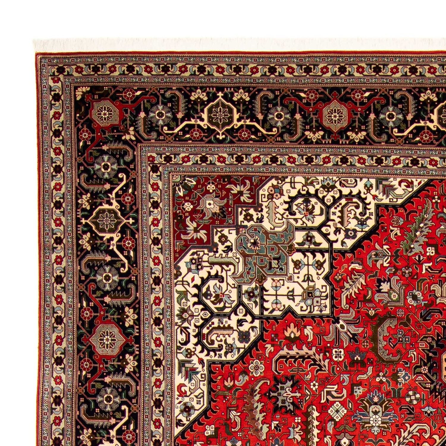 Persisk tæppe - Tabriz - Royal - 407 x 298 cm - rust