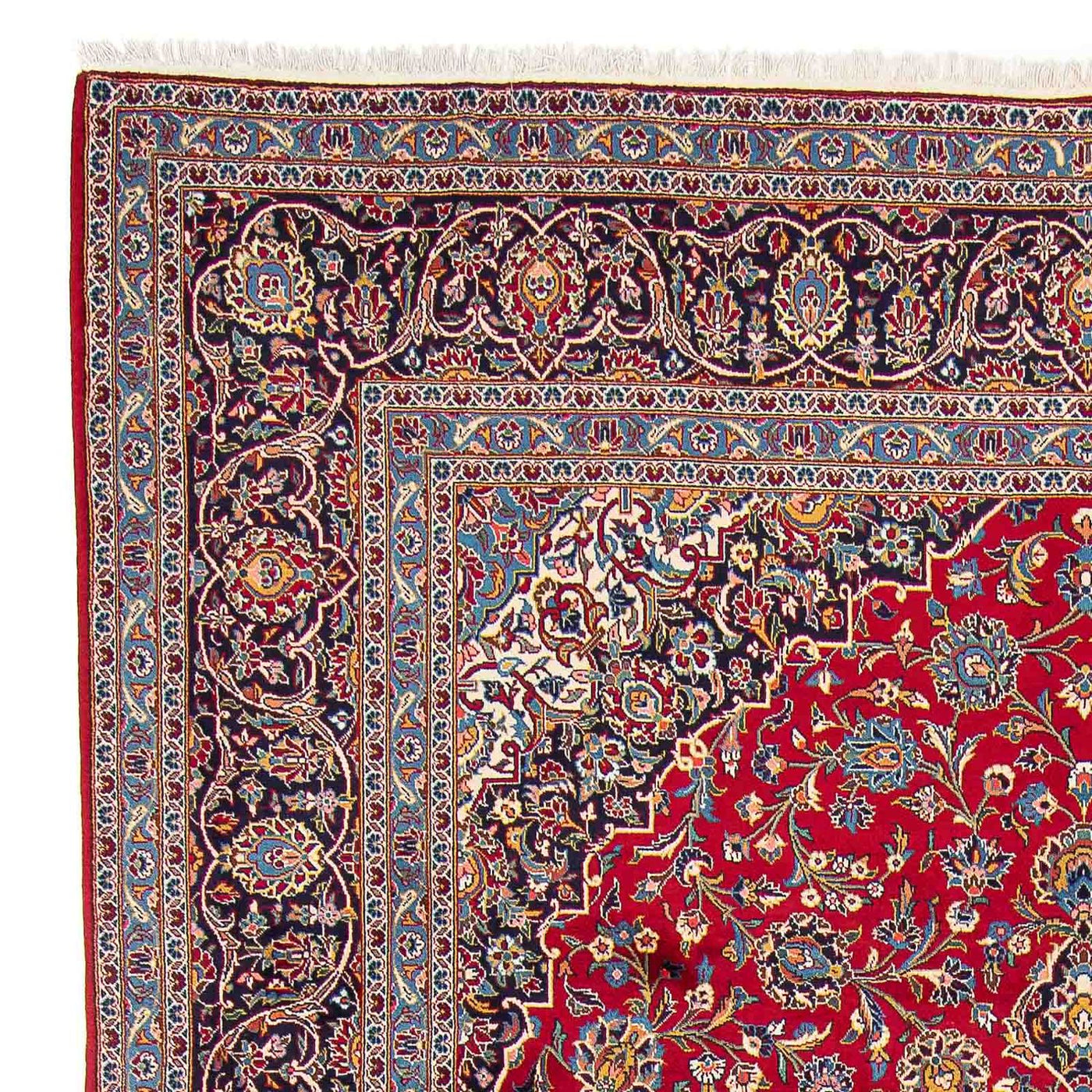 Kashan Tæppe 417x308cm - Persisk tæppe