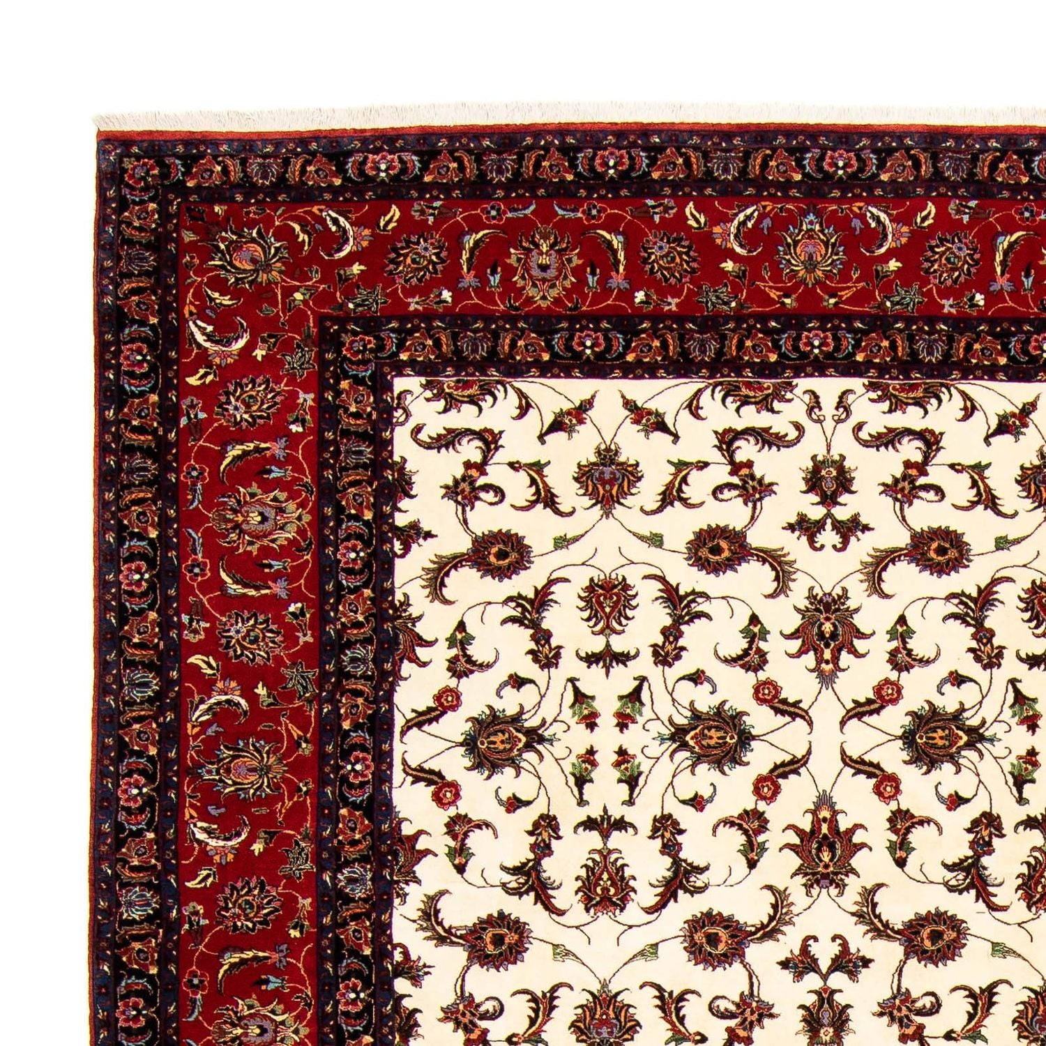 Persisk tæppe - Bijar - 388 x 299 cm - beige