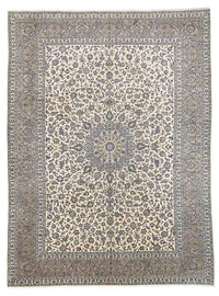 Persisk tæppe - Keshan - 400 x 300 cm - beige