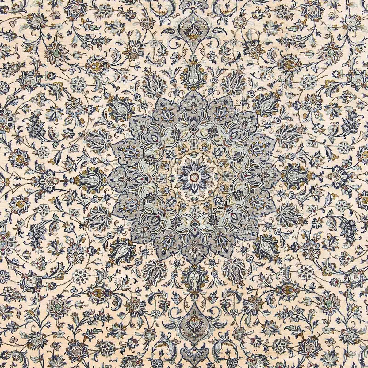 Persisk tæppe - Keshan - 400 x 300 cm - beige
