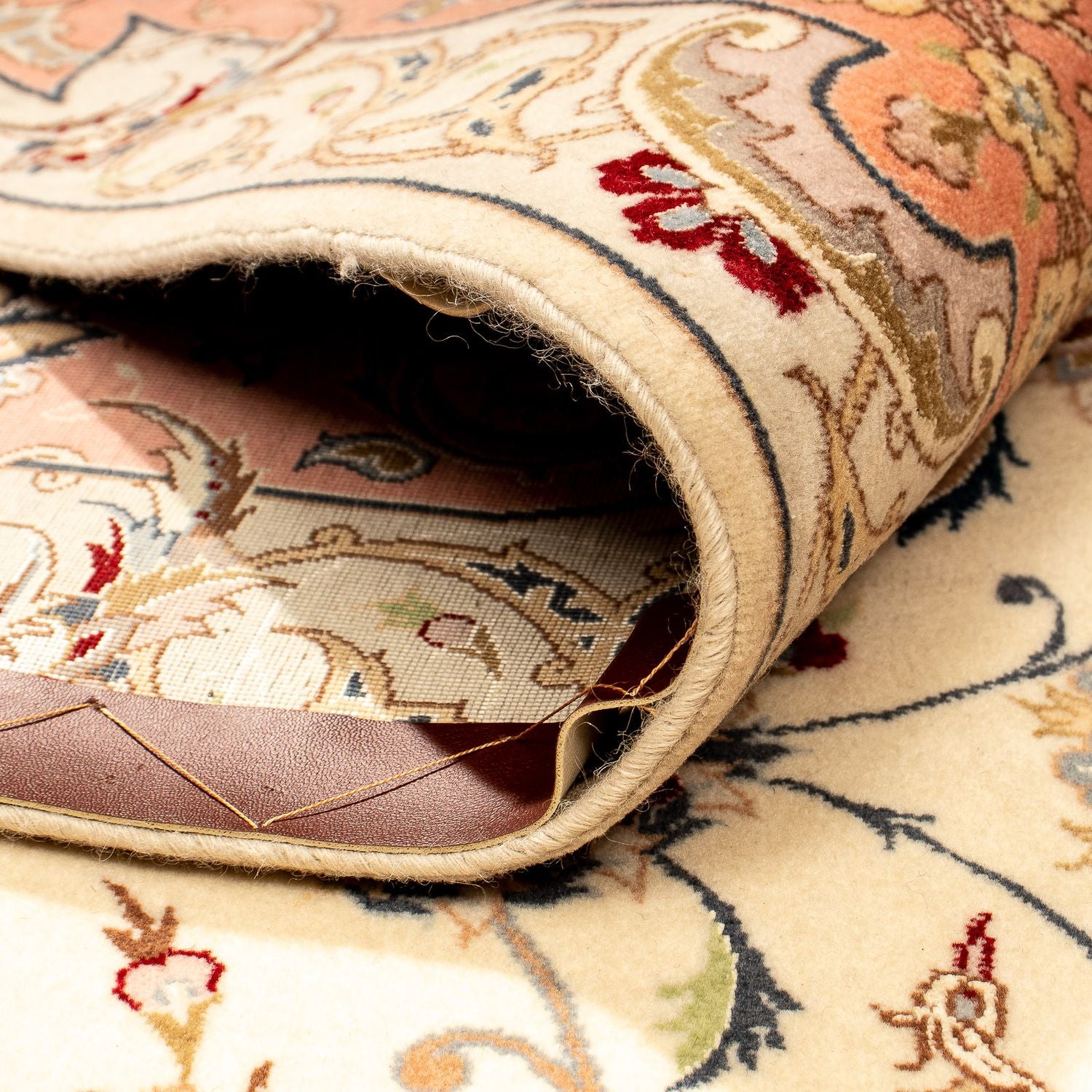 Persisk tæppe - Tabriz - Royal - 370 x 250 cm - beige