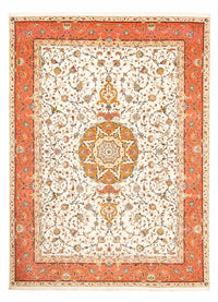 Persisk tæppe - Tabriz - Royal - 403 x 298 cm - beige