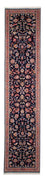 Løber Persisk tæppe - Tabriz - Royal - 298 x 65 cm - mørkeblå