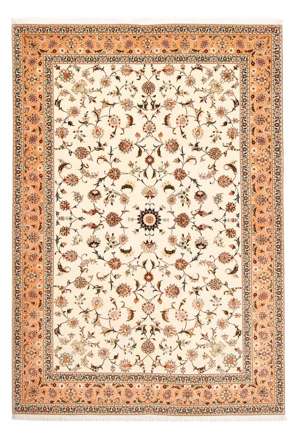 Persisk tæppe - Tabriz - Royal - 300 x 205 cm - beige