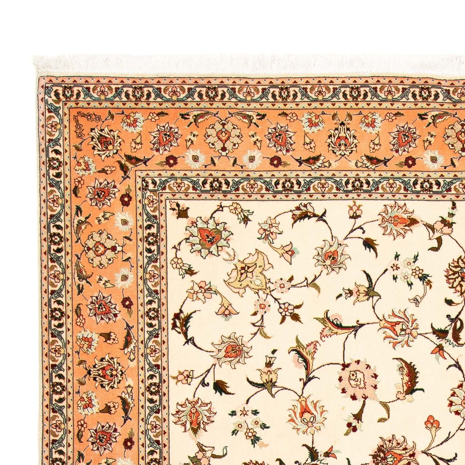 Persisk tæppe - Tabriz - Royal - 300 x 205 cm - beige
