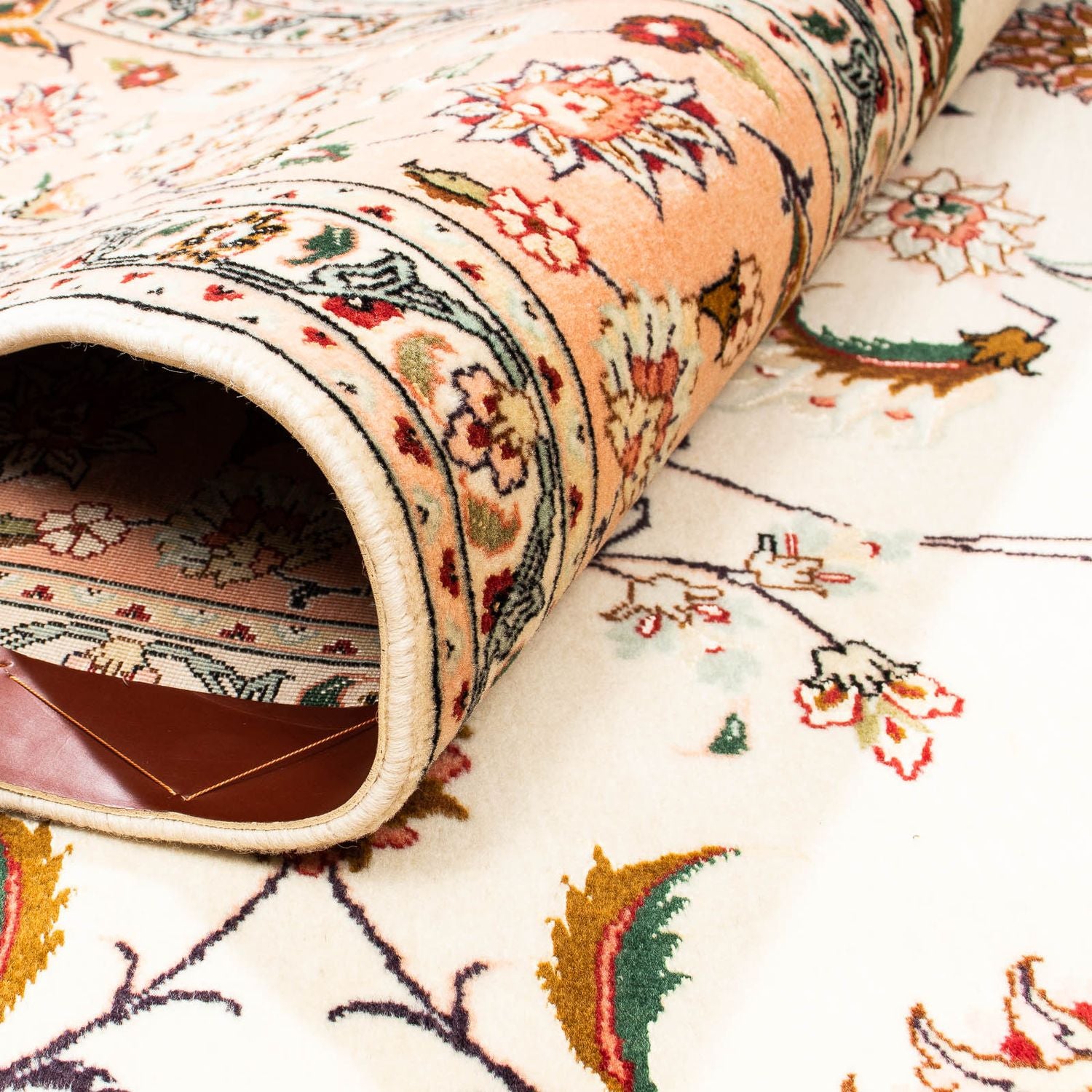 Persisk tæppe - Tabriz - Royal - 300 x 205 cm - beige