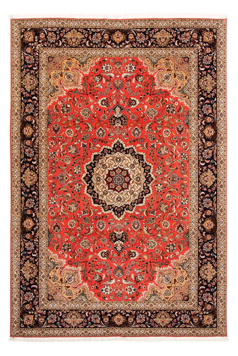 Persisk tæppe - Tabriz - Royal - 304 x 206 cm - rød