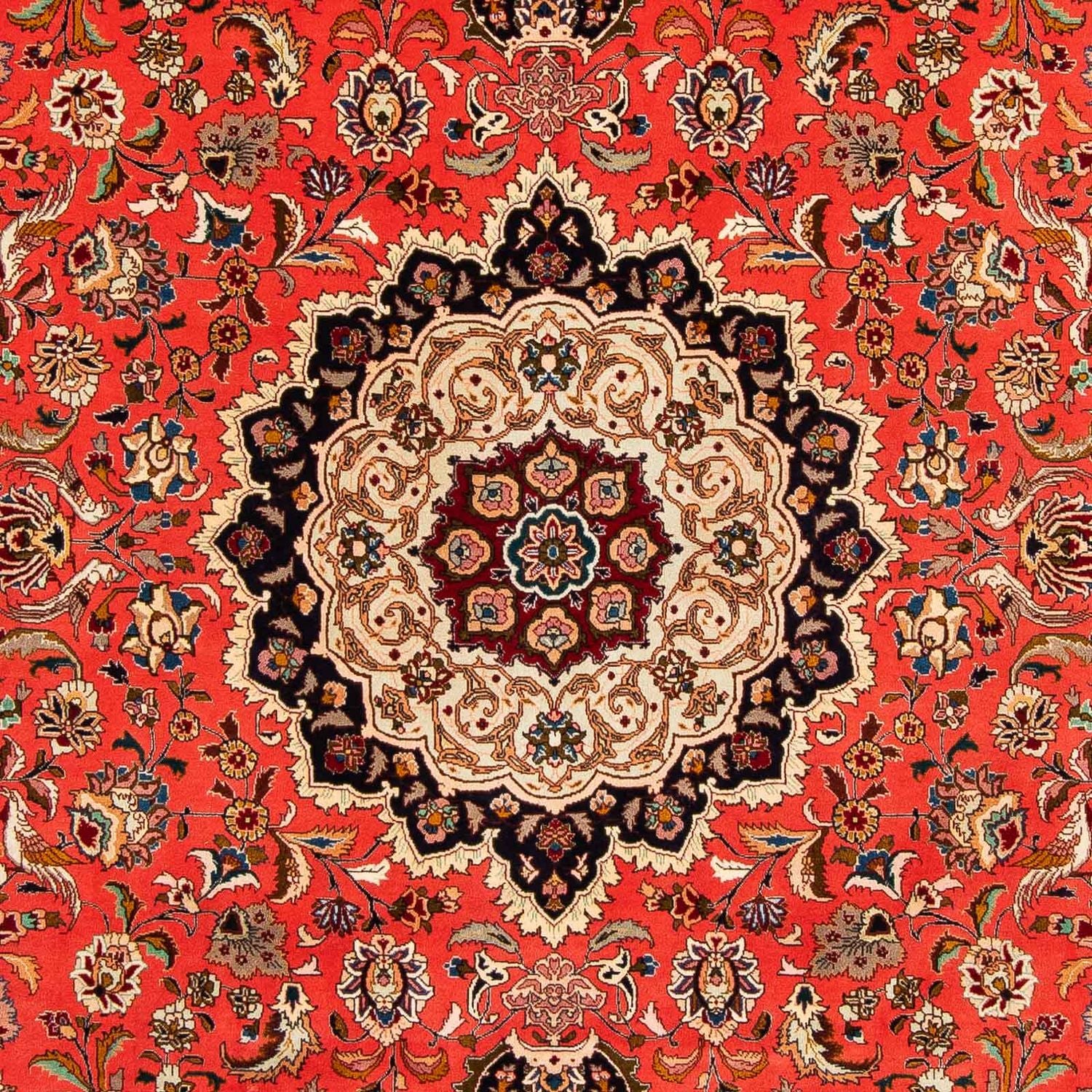 Persisk tæppe - Tabriz - Royal - 304 x 206 cm - rød