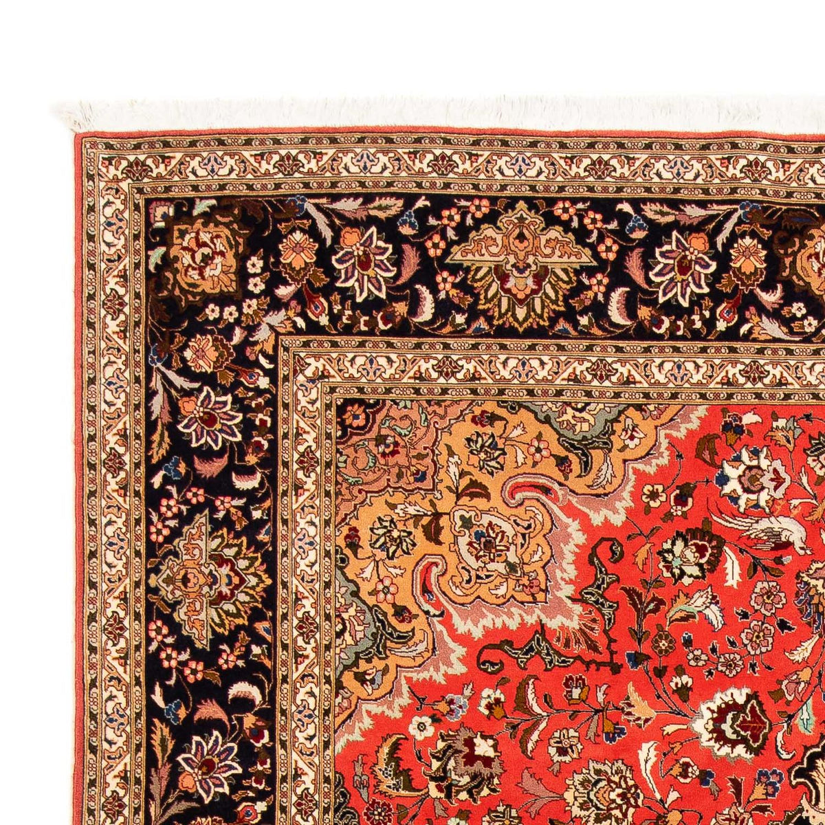 Tabriz - 50 Raj Tæppe 206x304cm - Persisk tæppe