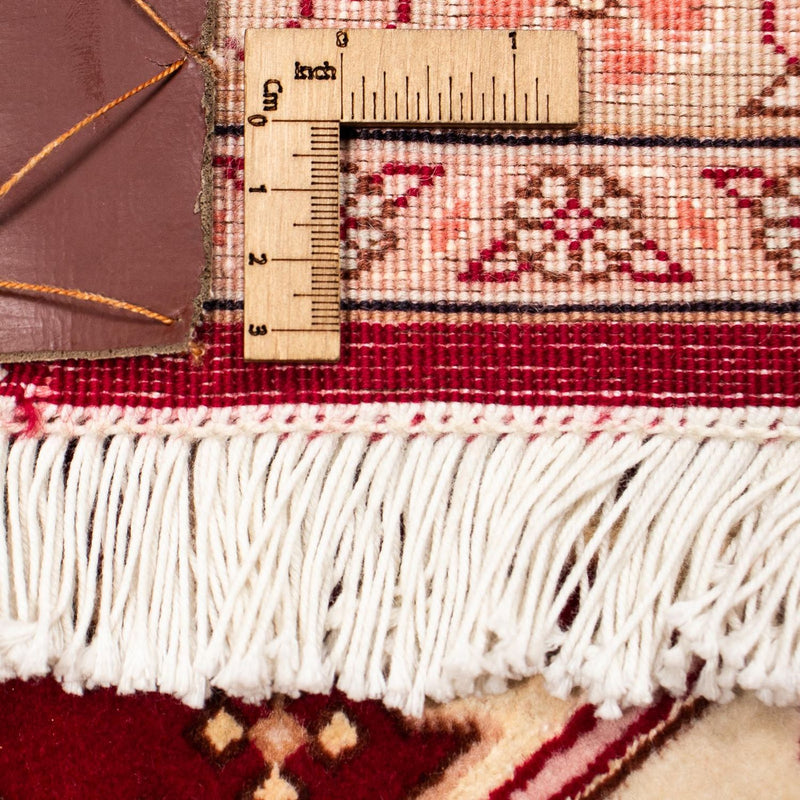 Persisk tæppe - Tabriz - Royal - 400 x 298 cm - mørkerød