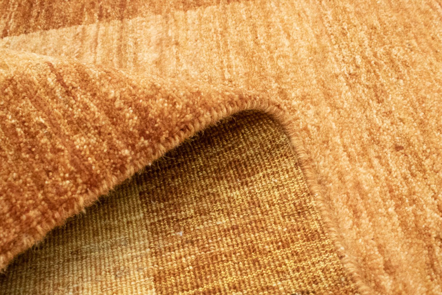 Gabbeh Tæppe - Loribaft Persisk - 160 x 92 cm - guld