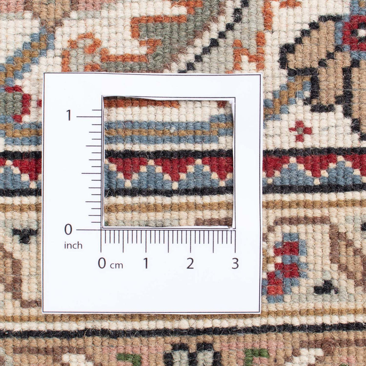 Persisk tæppe - Tabriz - 304 x 241 cm - mørkerød