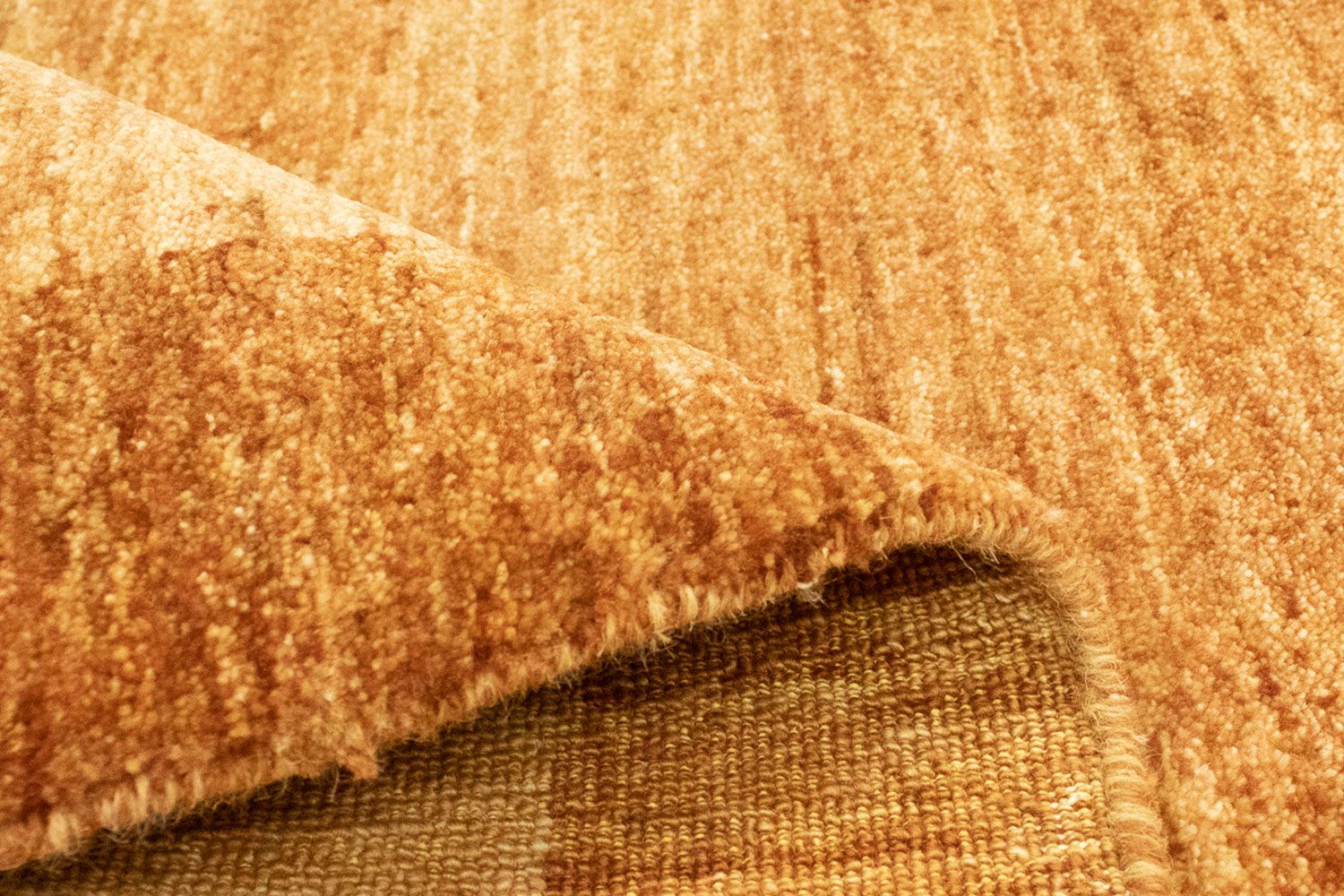 Gabbeh Tæppe - Loribaft Persisk - 160 x 98 cm - guld