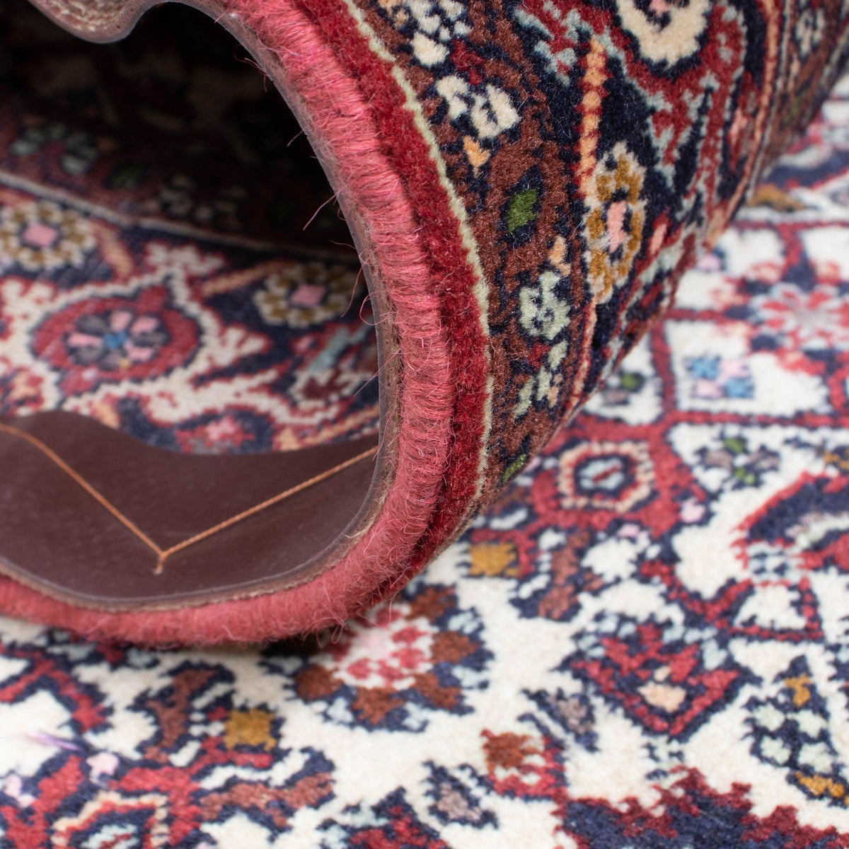 Løber Persisk tæppe - Bijar - 291 x 80 cm - beige