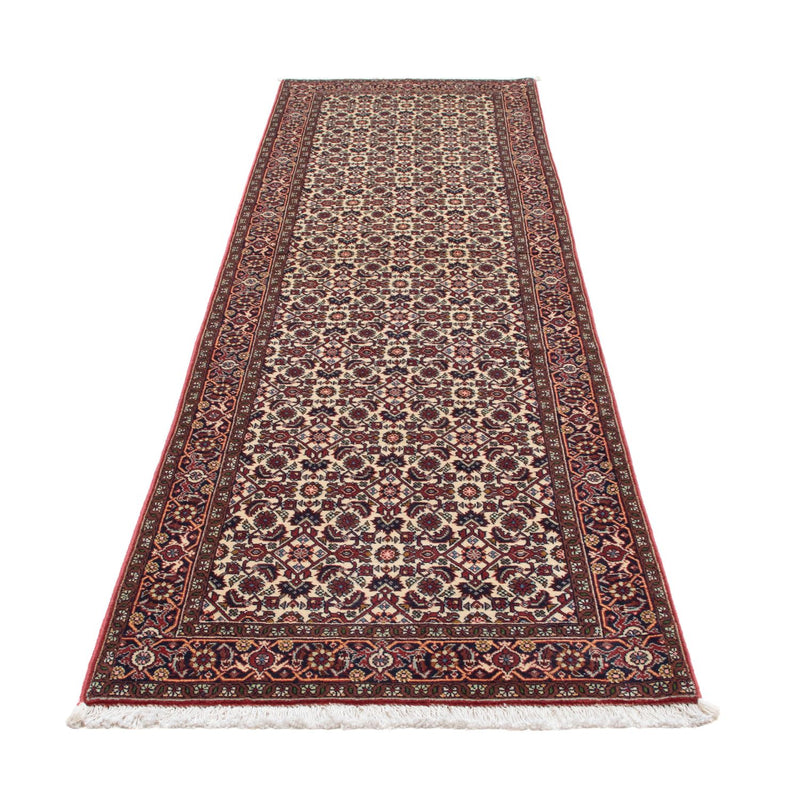 Løber Persisk tæppe - Bijar - 291 x 80 cm - beige