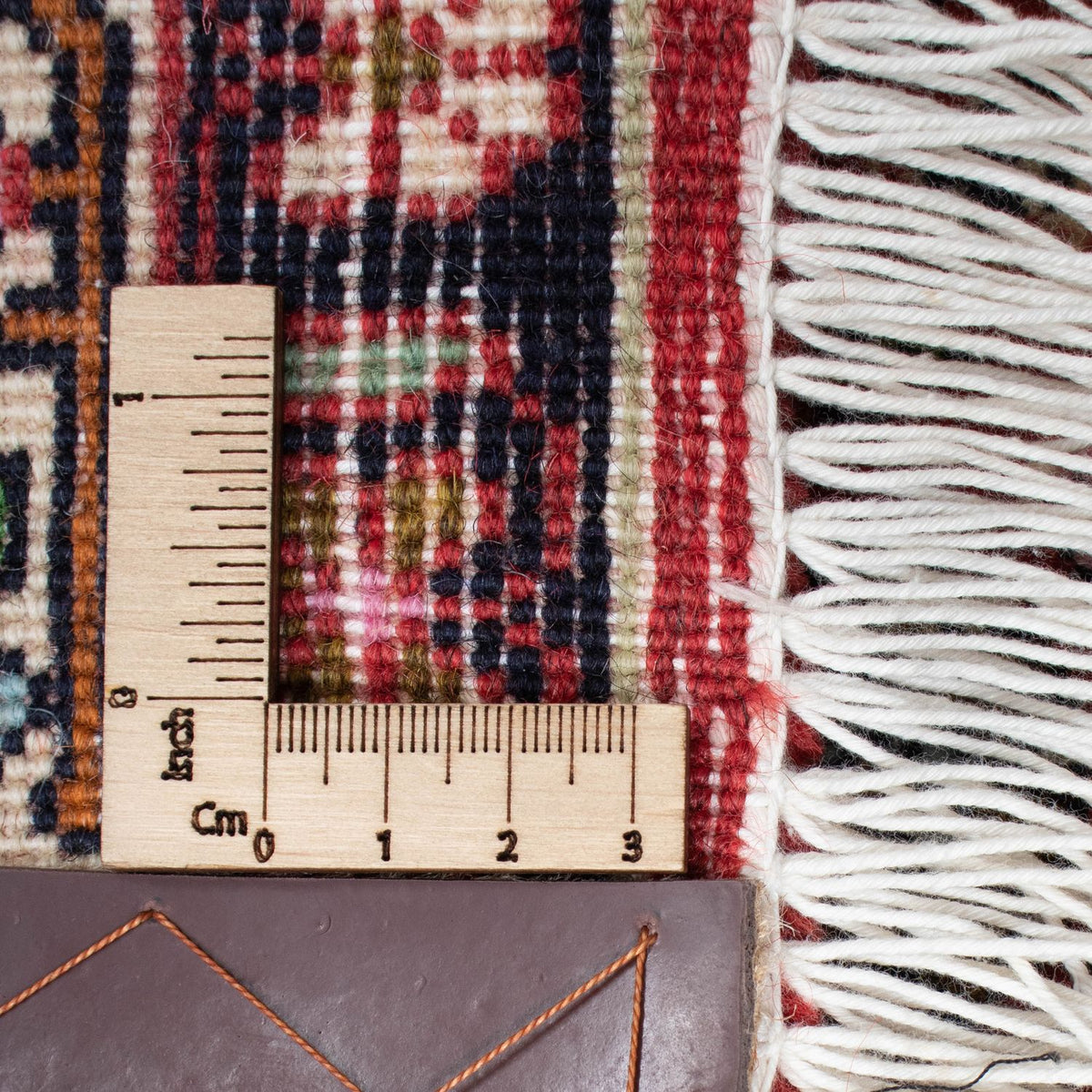 Løber Persisk tæppe - Bijar - 238 x 75 cm - lysrød