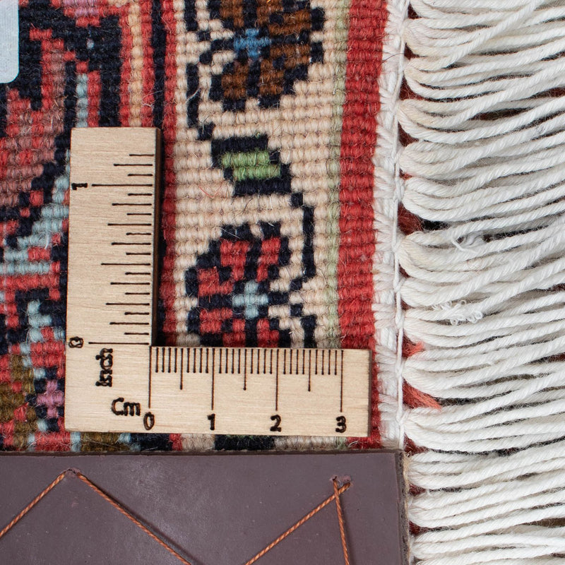 Løber Persisk tæppe - Bijar - 290 x 79 cm - lysrød