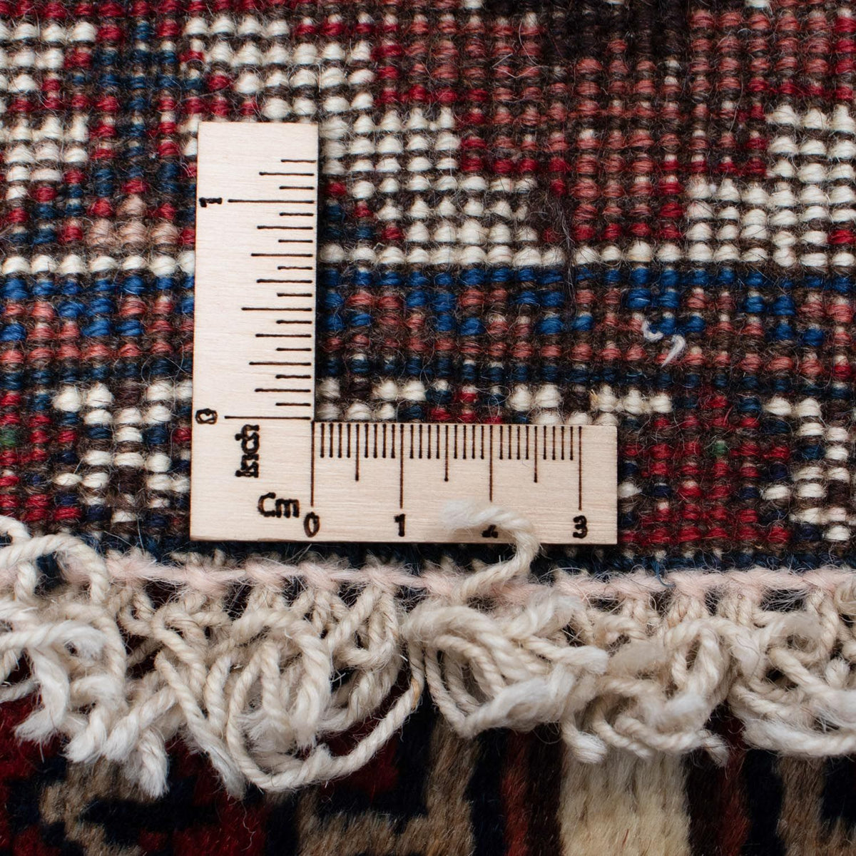 Løber Persisk tæppe - Nomadisk - 194 x 80 cm - mørkerød