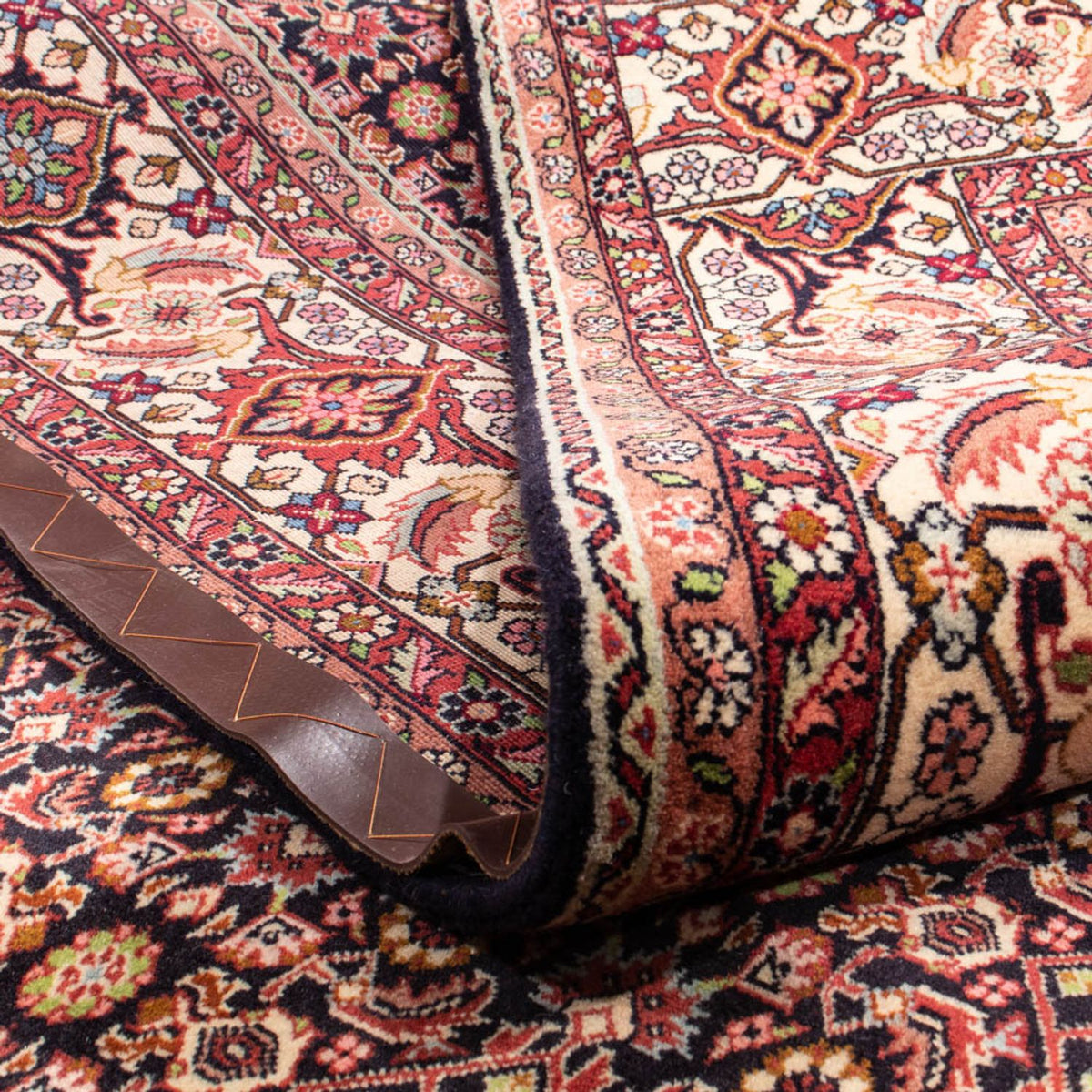 Persisk tæppe - Bijar - 343 x 254 cm - brun