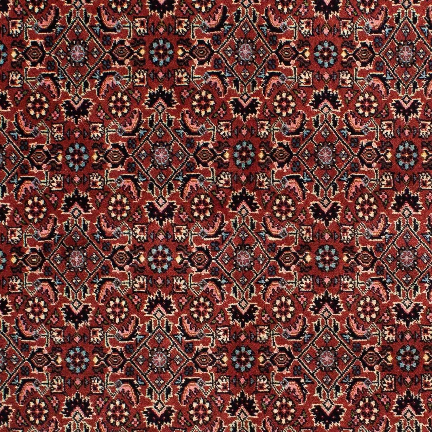 Persisk tæppe - Bijar - 203 x 138 cm - rød