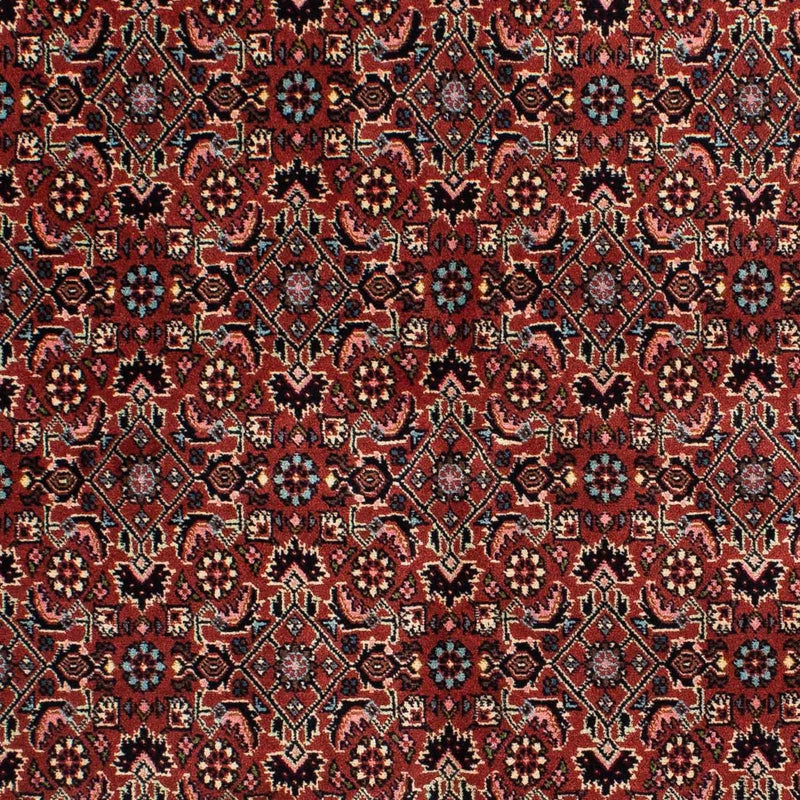Persisk tæppe - Bijar - 203 x 138 cm - rød