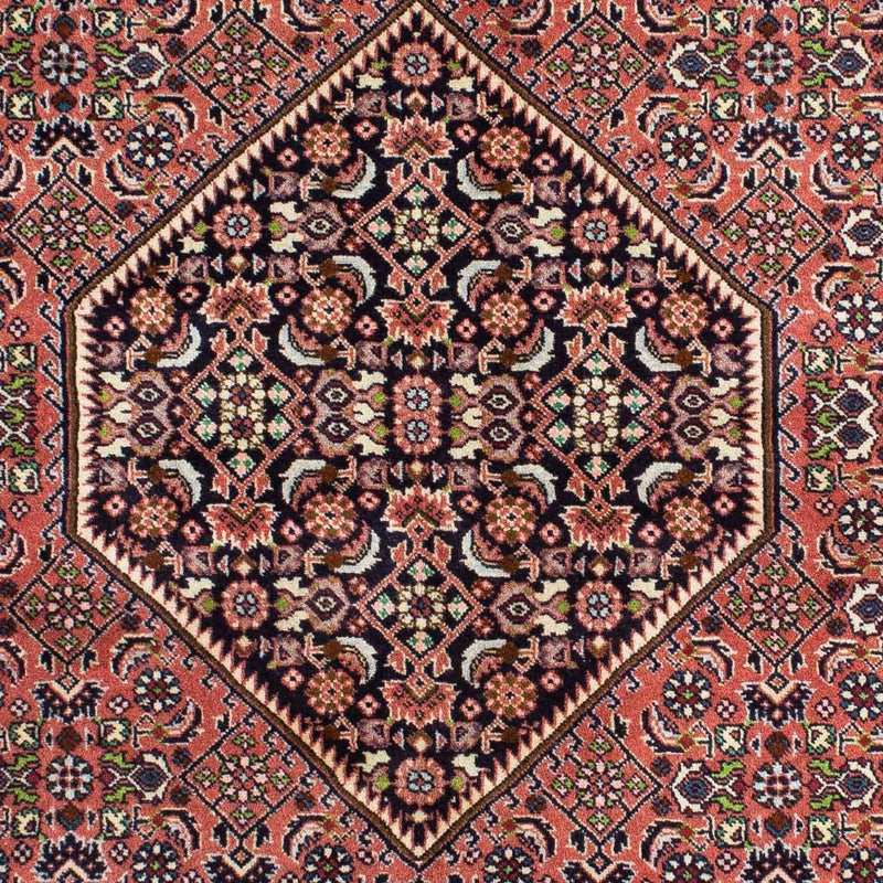 Persisk tæppe - Bijar - 234 x 142 cm - rød
