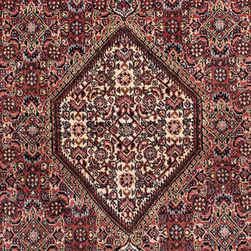 Persisk tæppe - Bijar - 210 x 140 cm - rød