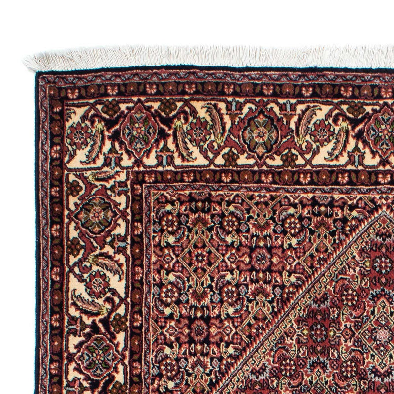 Persisk tæppe - Bijar - 210 x 140 cm - rød
