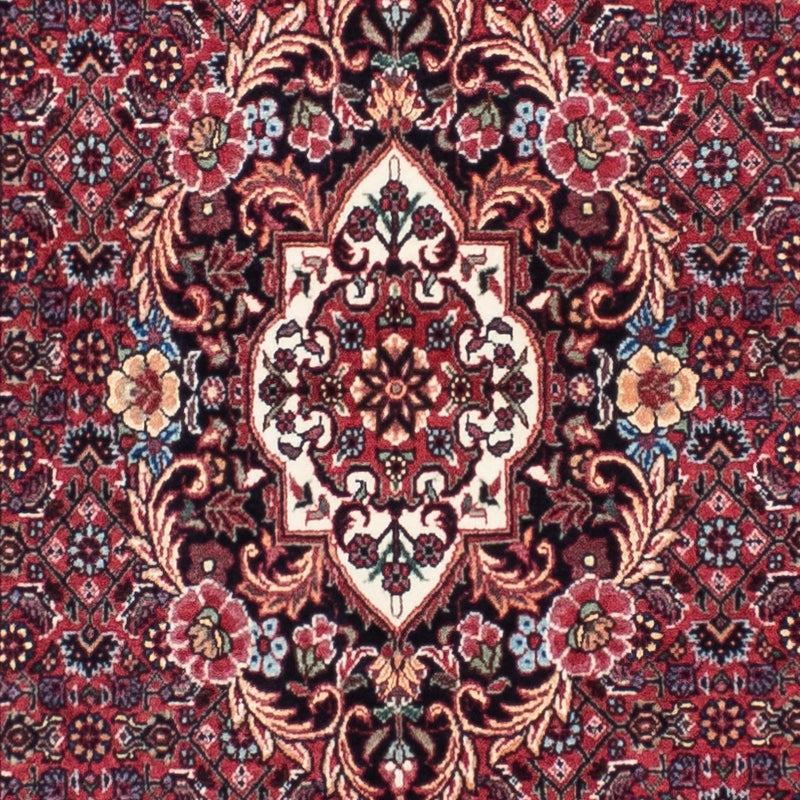 Løber Persisk tæppe - Bijar - 313 x 82 cm - mørkerød
