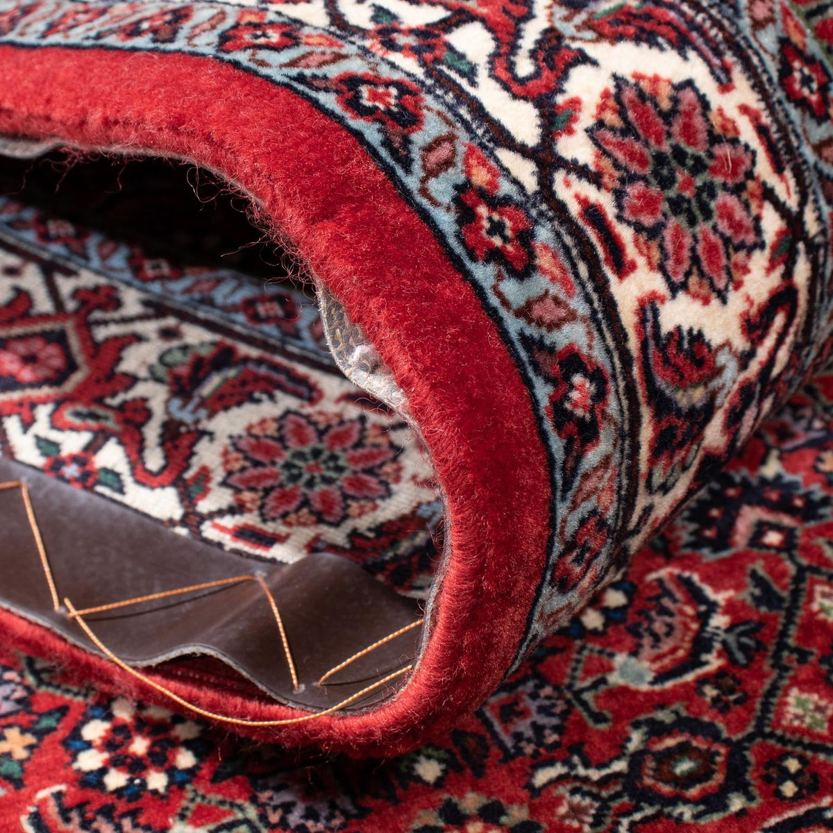 Løber Persisk tæppe - Bijar - 302 x 81 cm - rød