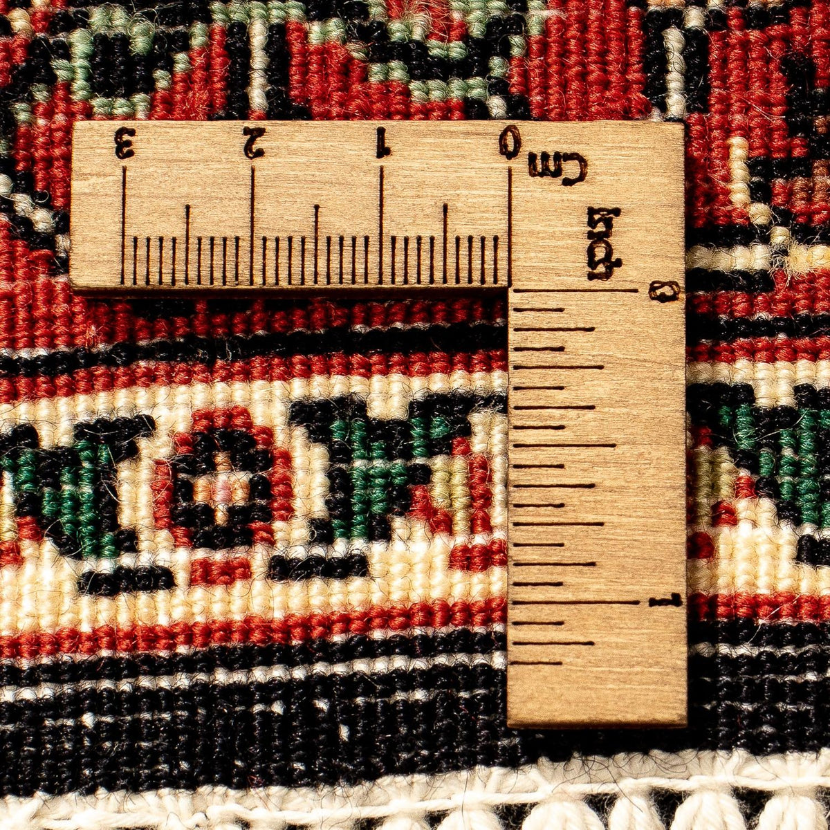 Løber Persisk tæppe - Bijar - 221 x 73 cm - flerfarvet