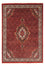 Persisk tæppe - Bijar - 242 x 168 cm - mørkerød