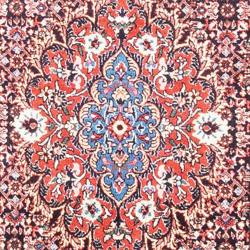 Persisk tæppe - Bijar - 141 x 70 cm - lysrød