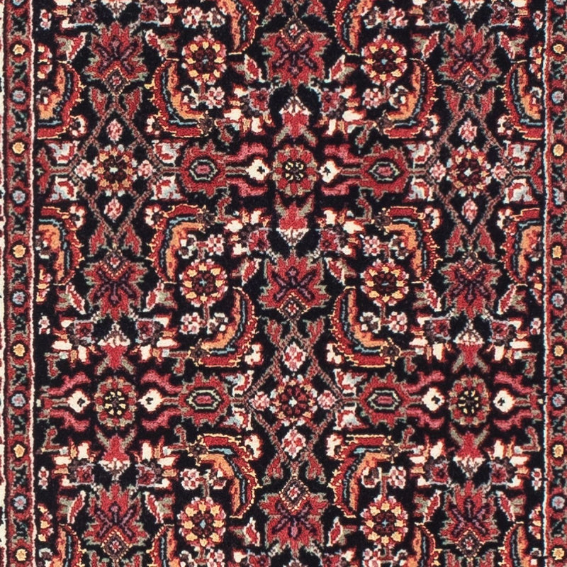 Løber Persisk tæppe - Bijar - 195 x 48 cm - mørkeblå