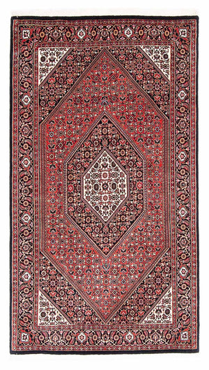 Persisk tæppe - Bijar - 178 x 108 cm - rød