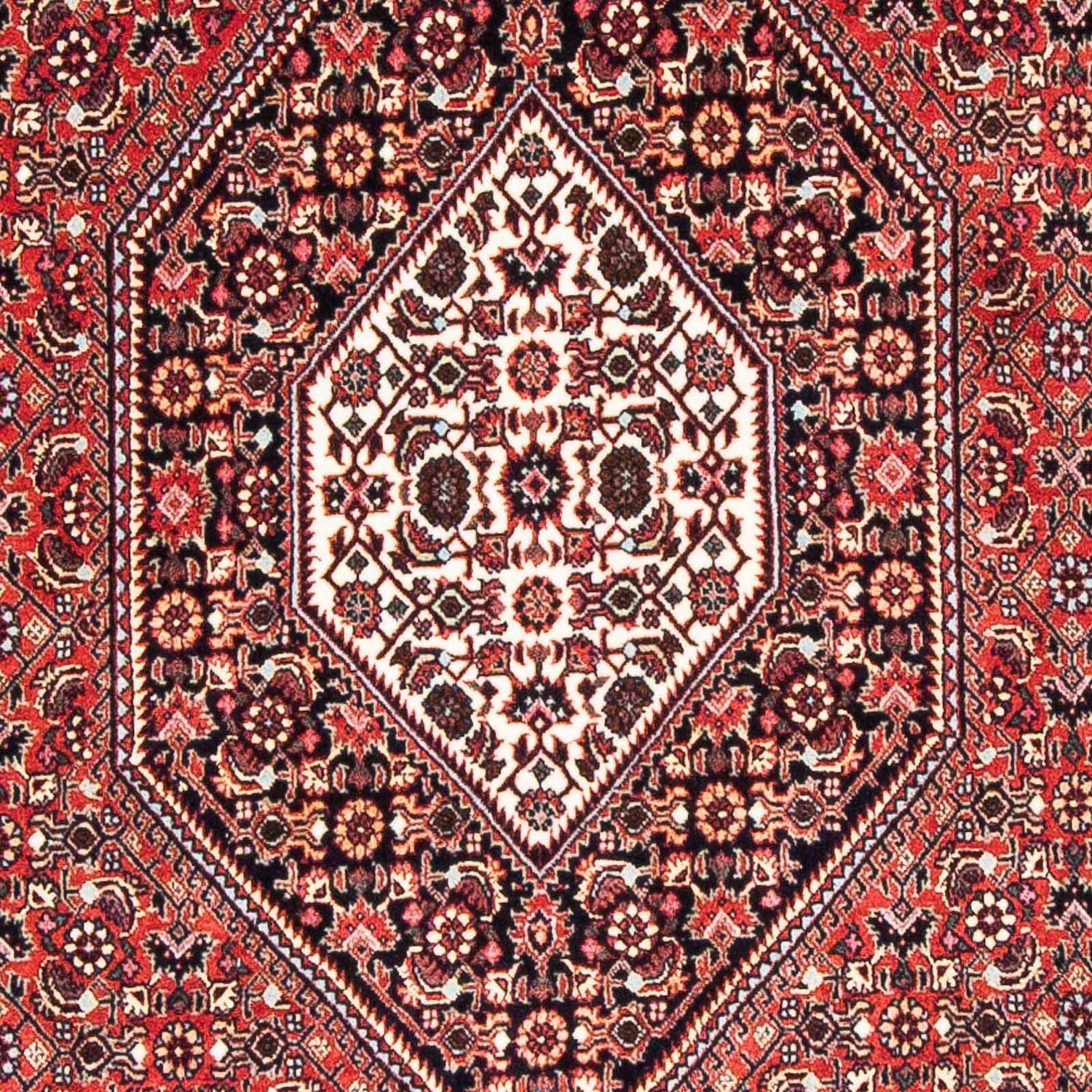 Persisk tæppe - Bijar - 178 x 108 cm - rød