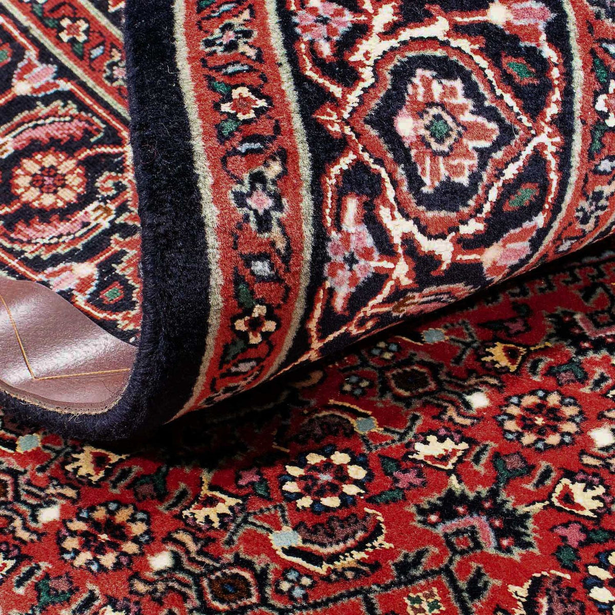 Persisk tæppe - Bijar - 178 x 108 cm - rød