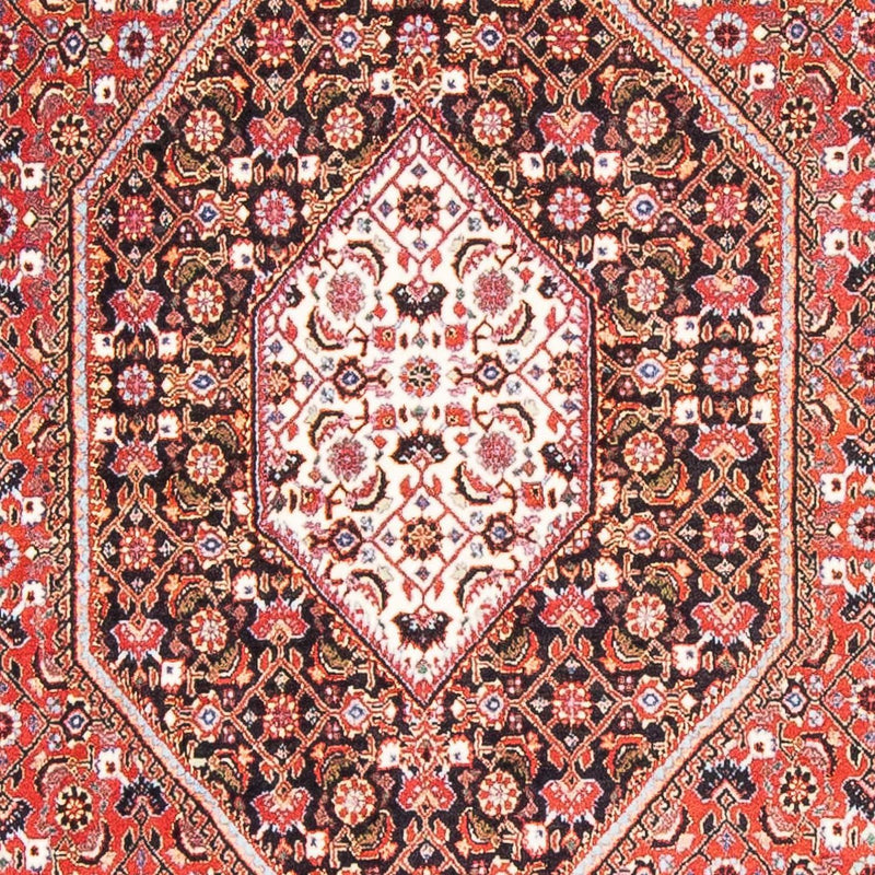 Persisk tæppe - Bijar - 176 x 108 cm - lysrød