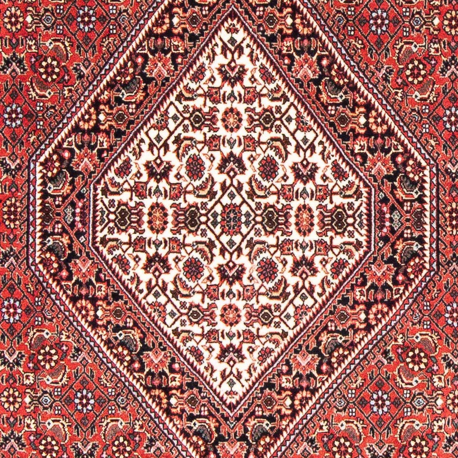 Persisk tæppe - Bijar - 175 x 108 cm - rød
