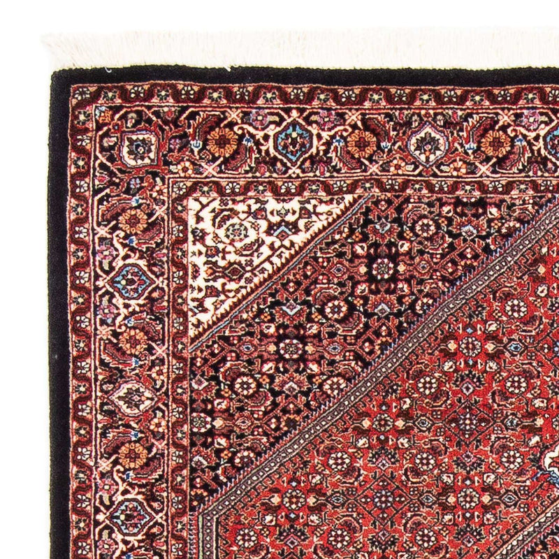 Persisk tæppe - Bijar - 174 x 110 cm - lysrød